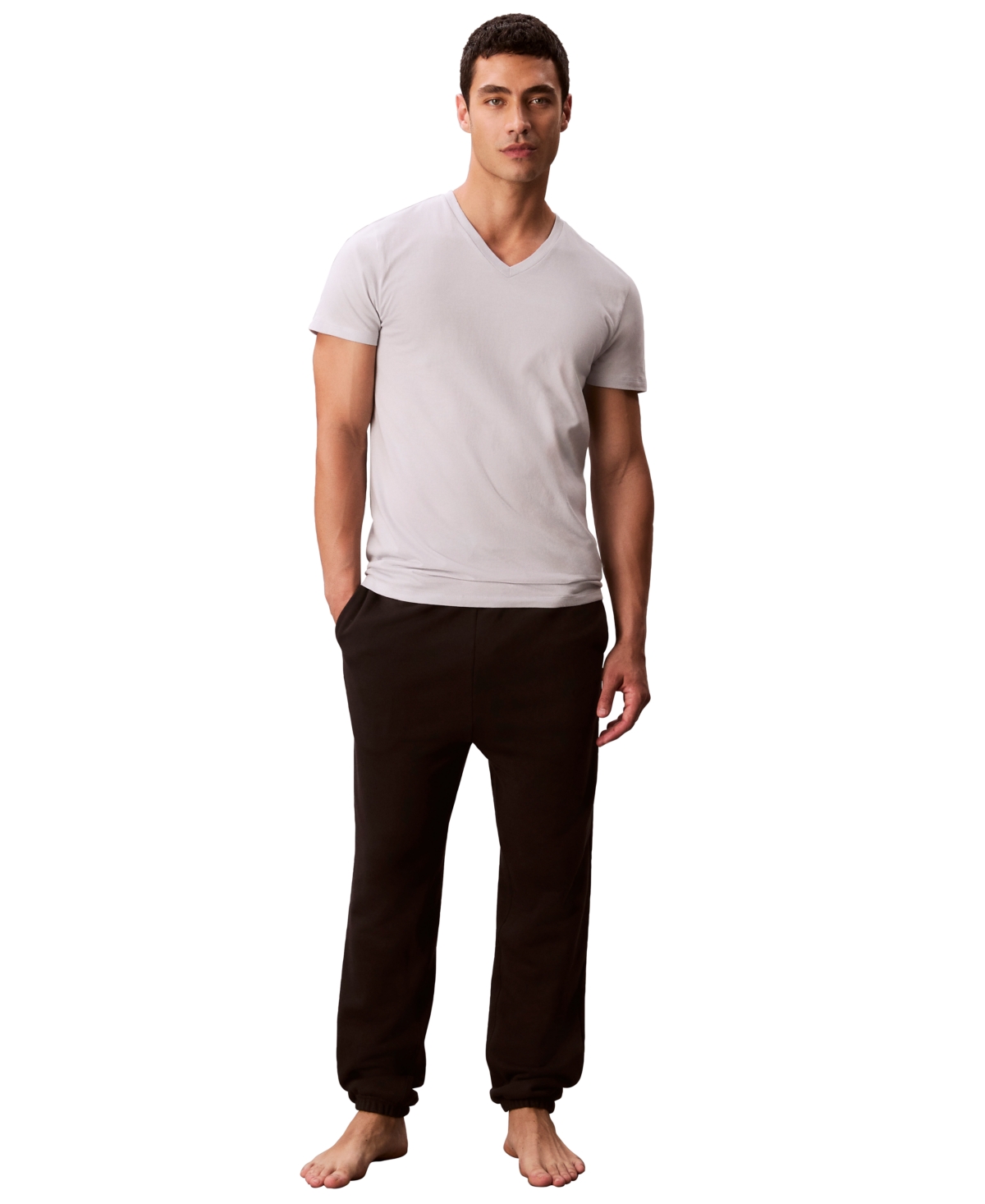 Calvin Klein Men's 3-pack Cotton Classics V-neck T-shirts In Multi