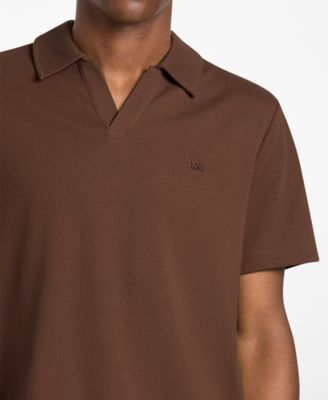 Men's Dense Rib Johnny Collar T-Shirt