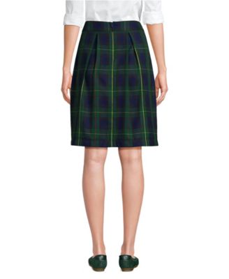Women's Plaid Skort Top of Knee