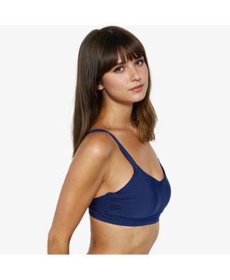 Plus Size Adjustable Strap Swim Bra