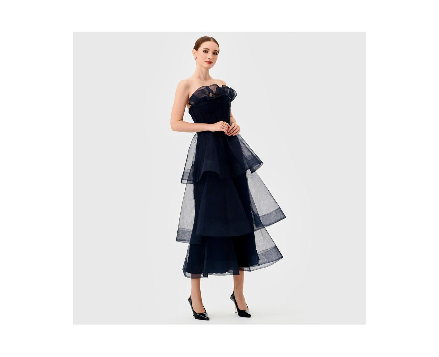 Women's Mae Tiered Ruffle Midi