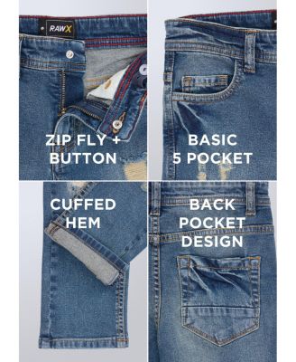 Little Boy's Distressed Jeans Size 4-7