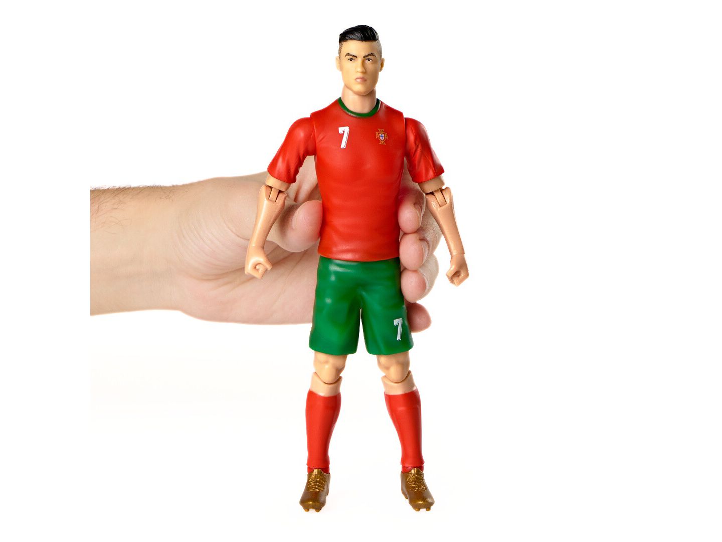 Детская фигурка Banbo Toys Sockers Portugal Cristiano 8" Collectible Soccer Action Figure — фото 7