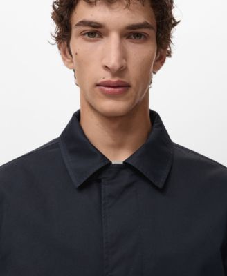 Men's Classic Water-Repellent Trench Coat