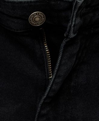 Men's Slim-Fit Denim Bermuda Shorts