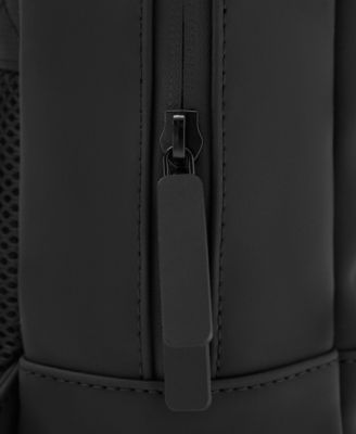 Men's Rubberized Flap Closure Backpack