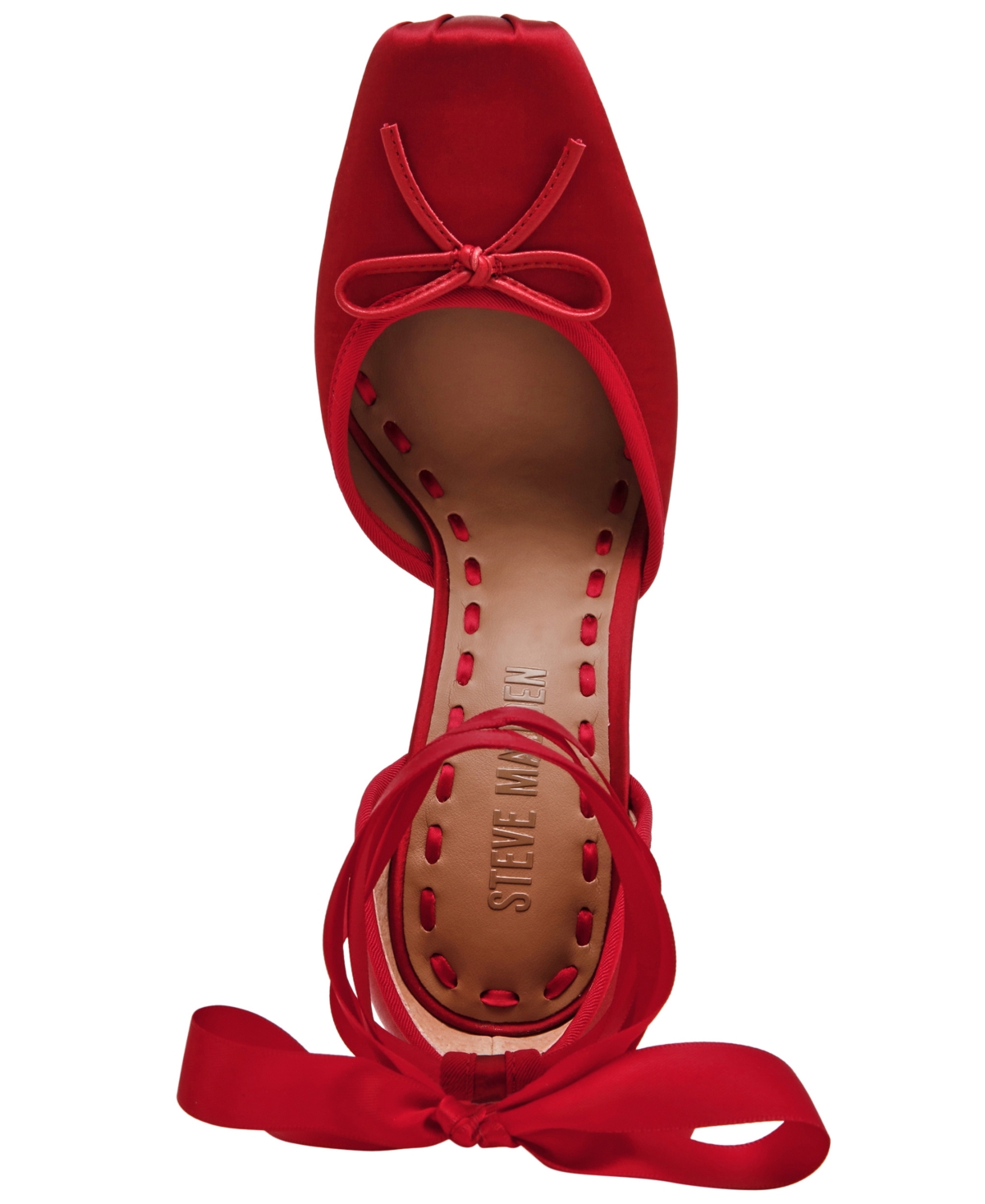 Steve Madden Women's Larina Lace-up High-heel Ballet Pumps In Multi