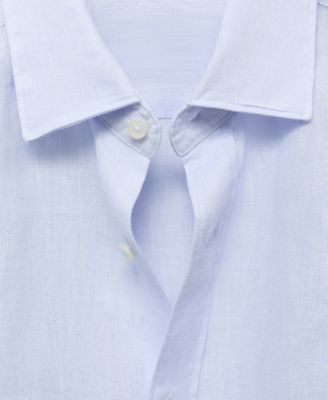 Men's Linen Long Sleeve Shirt