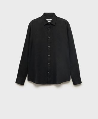 Men's Linen Long Sleeve Shirt