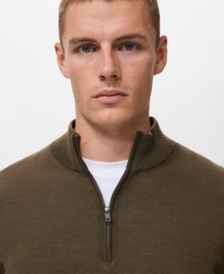 Men's Perkins Neck Wool Sweater