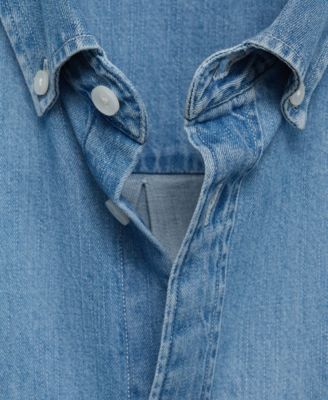 Men's Denim Pocket Overshirt