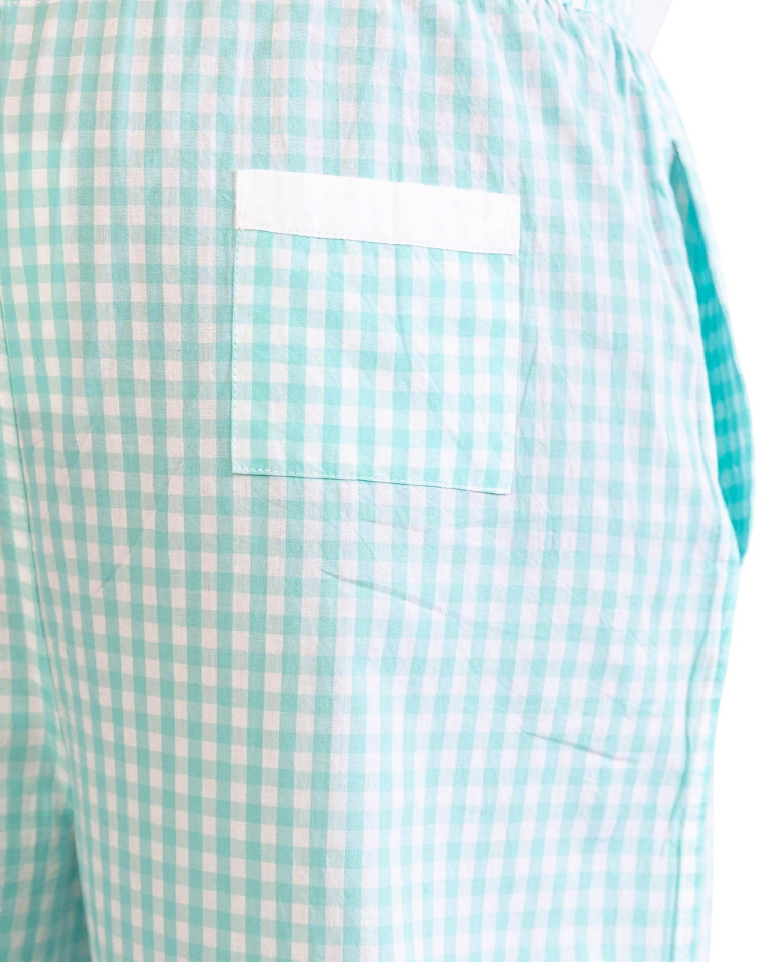 Men's Organic Cotton Poplin Long Pajama Pants