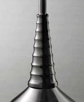 Knoll 16" Metal Round End Table with Pedestal Base