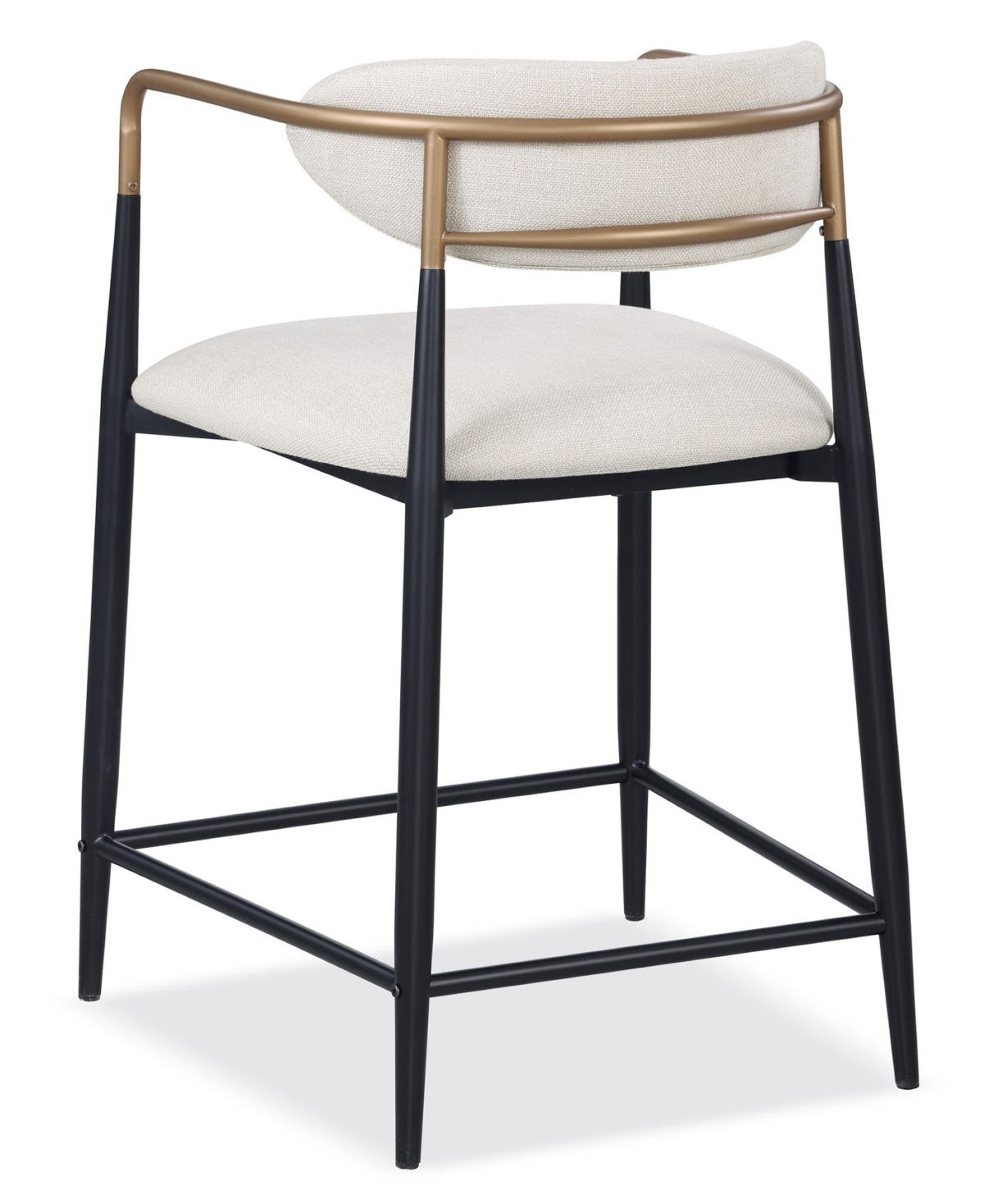 Furniture Of America 2-pc. Darcy Metal Upholstered Counter Height Chair Set In White