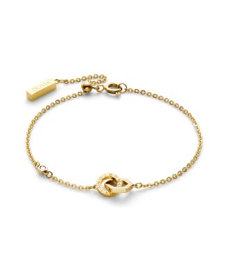 Interlink Gold Tone Stainless Steel Gift Set