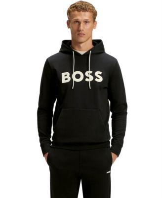 Men's Cotton-Blend Logo Hoodie