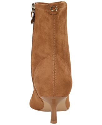 Women's Yanka Pointed Toe Kitten Heel Dress Booties