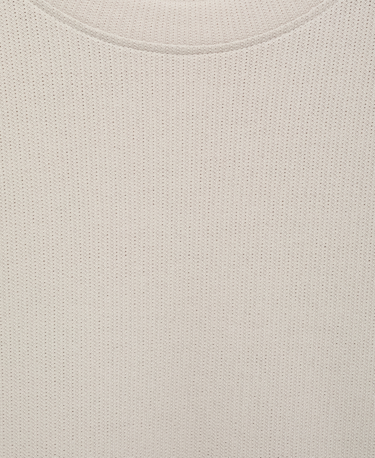 Mango Men's Cotton Fine-knit T-shirt In White