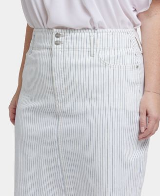 Plus Size High Waist Skirt