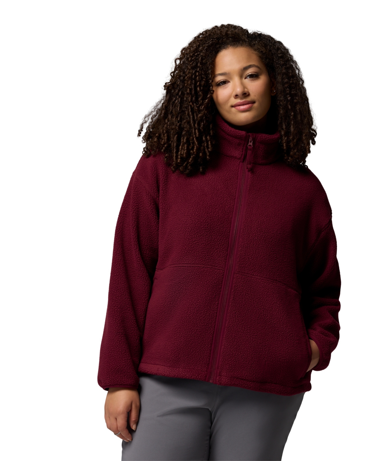Columbia Women's Kenton Full-zip Fleece Jacket In Red