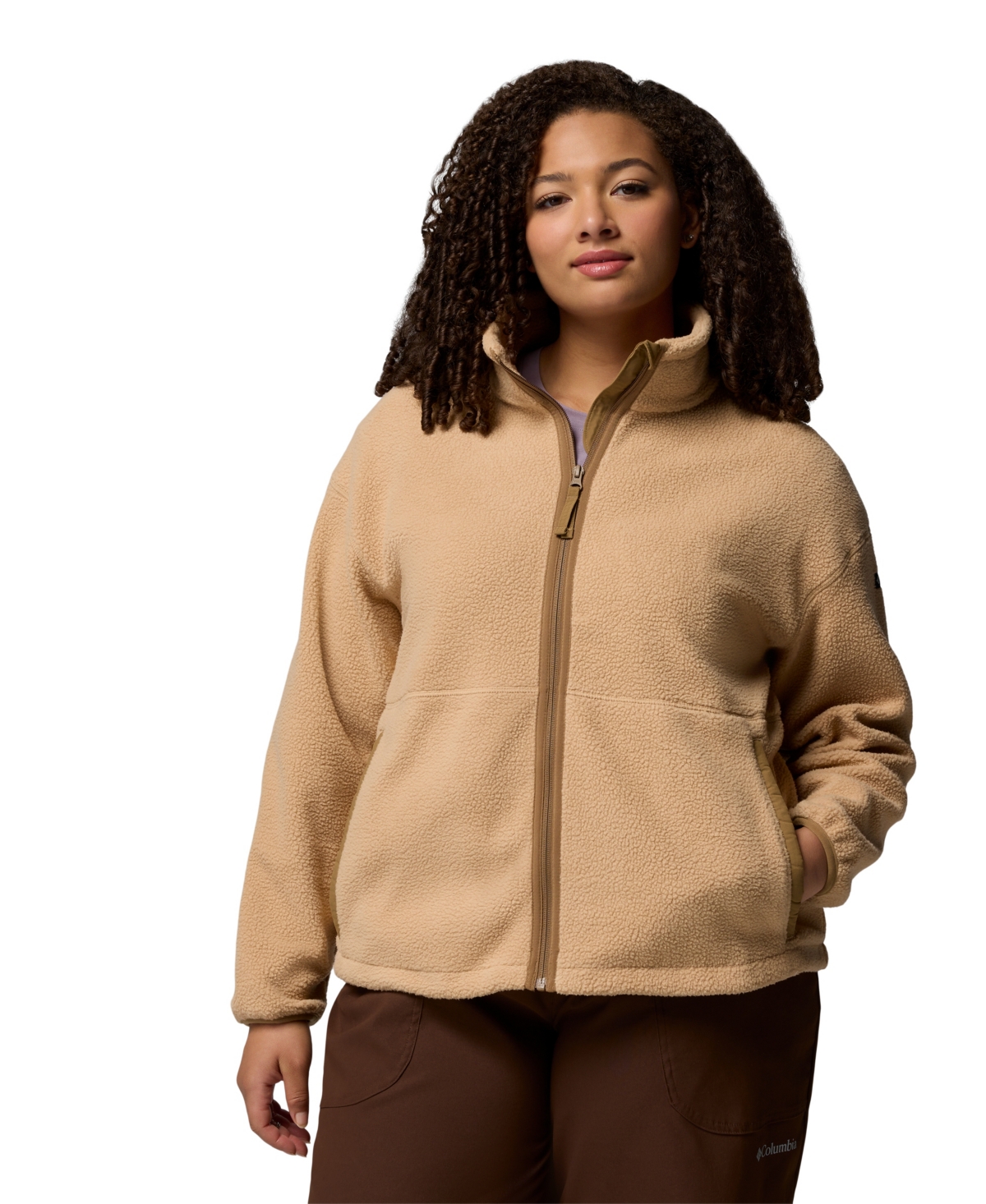Columbia Women's Kenton Full-zip Fleece Jacket In Nude