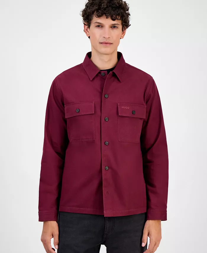Men's Cotton Twill Oversized Shirt