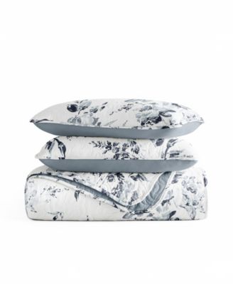 Rose Garden Reversible 2-Pc. Quilt Set, Twin/Twin XL