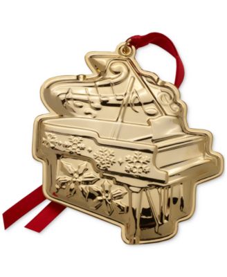 2025 Gold-Plated Piano Ornament, 4th Edition