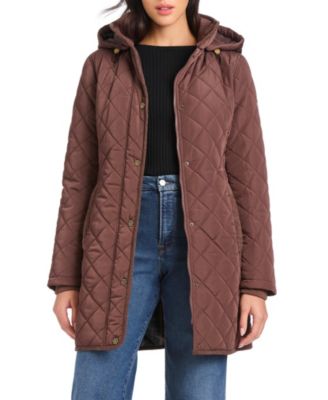 Women's Long Mini Quilt Coat