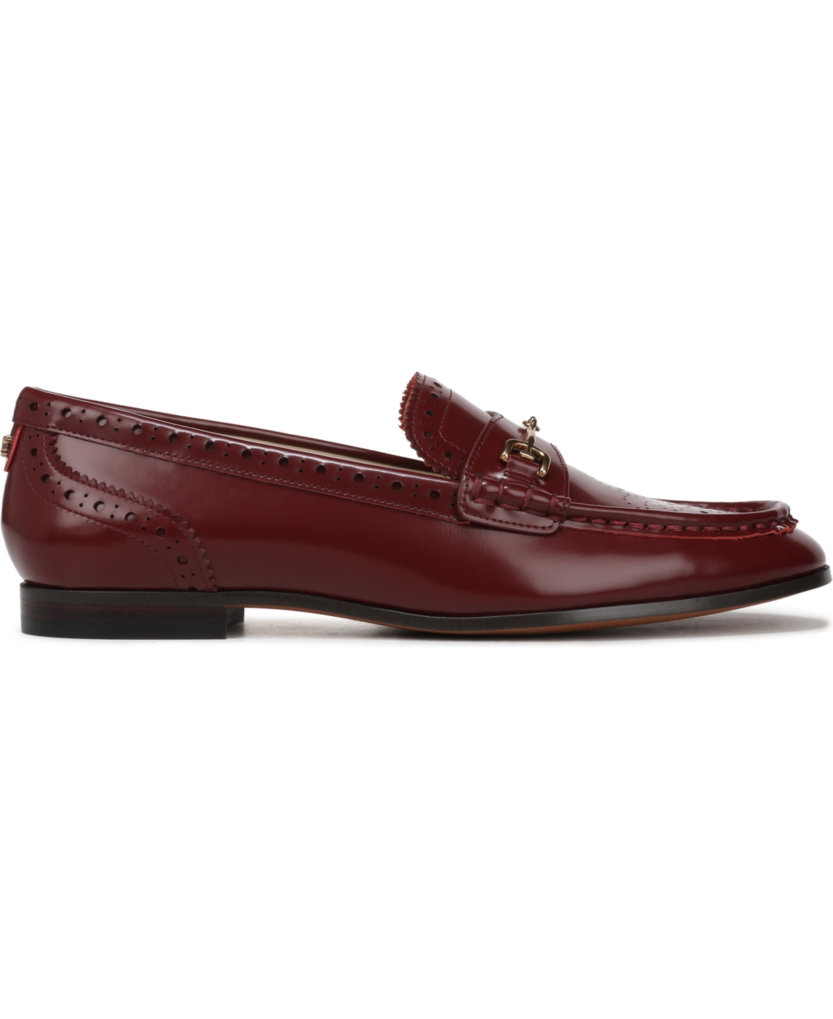 Sam Edelman Liona Loafers French Merlot In Burgundy