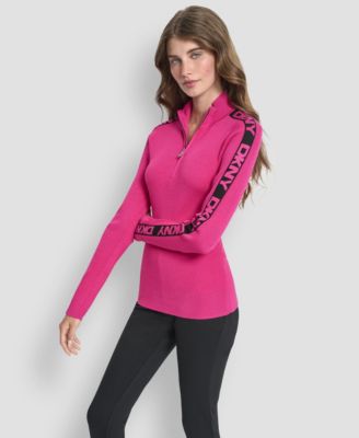 Women's Quarter Zip Mock Neck Sweater