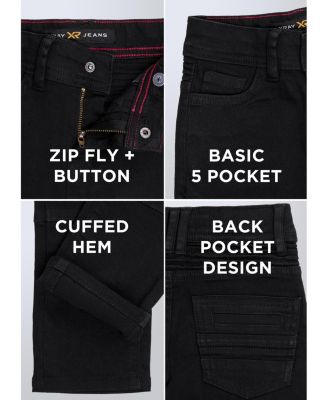 Toddler Boy's Moto Jeans Size 2T-4T