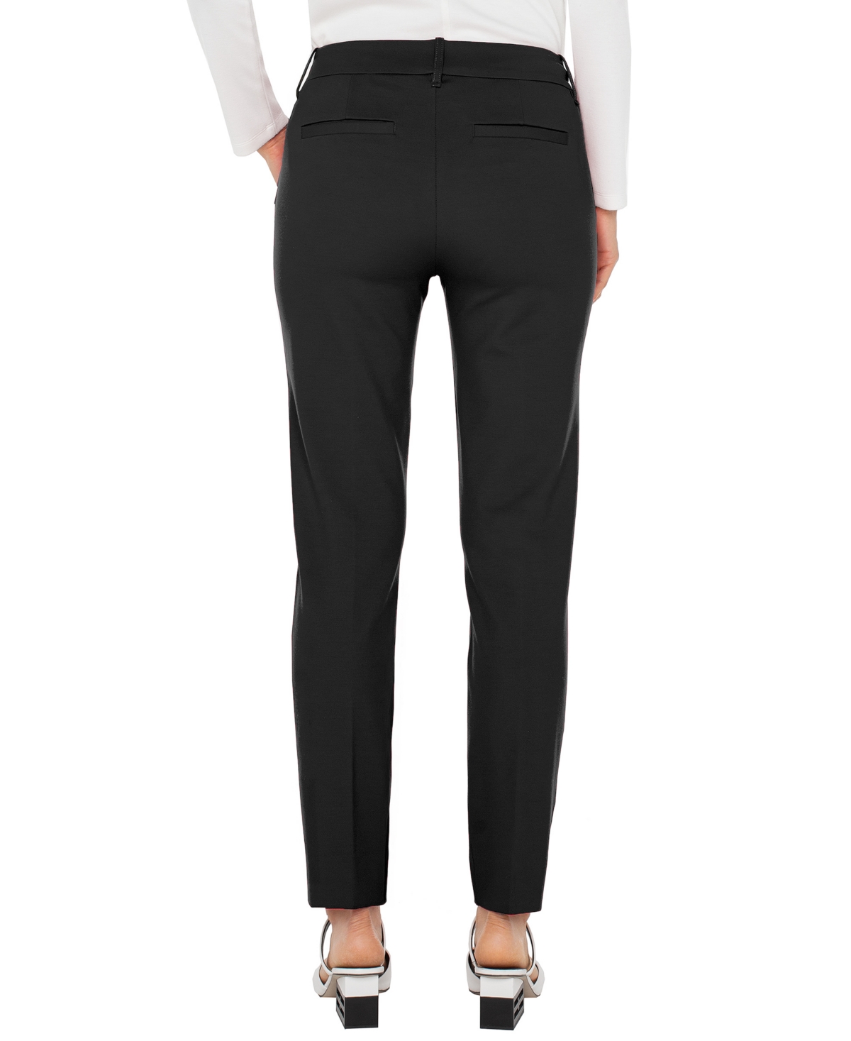 Liverpool Los Angeles Gemma Slim Pants In Black