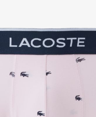 Lactose Men's 3-Pack Cotton Stretch Mini-Crocodile Trunks