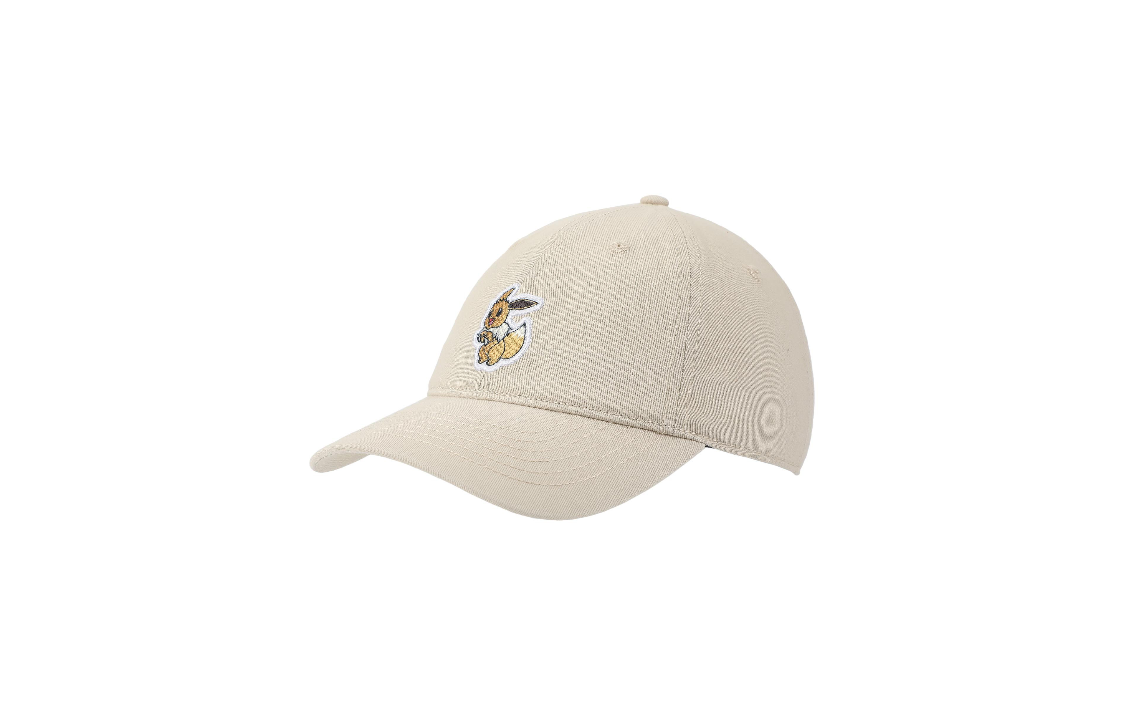 Pokemon Eevee Printed Patch Sand Unstructured Baseball Cap