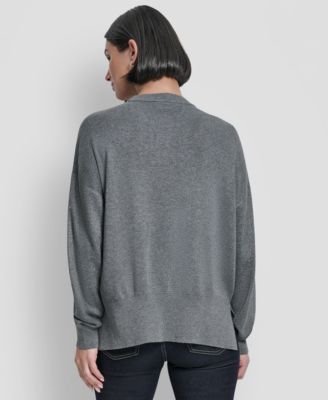 Women's Sparkle Hotfix Long Sleeve Sweater