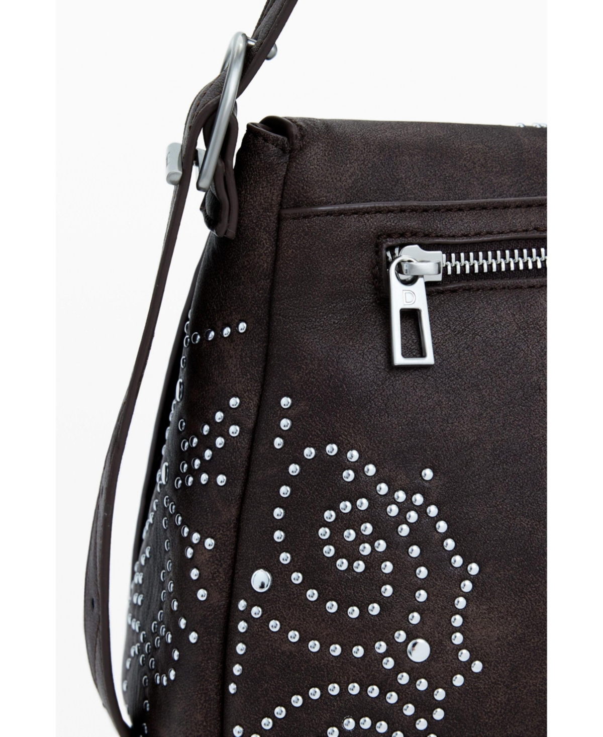 Desigual Women's Medium faux leather buckle bag