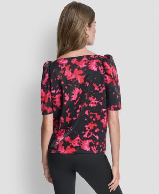 Women's Short Sleeve Printed Top