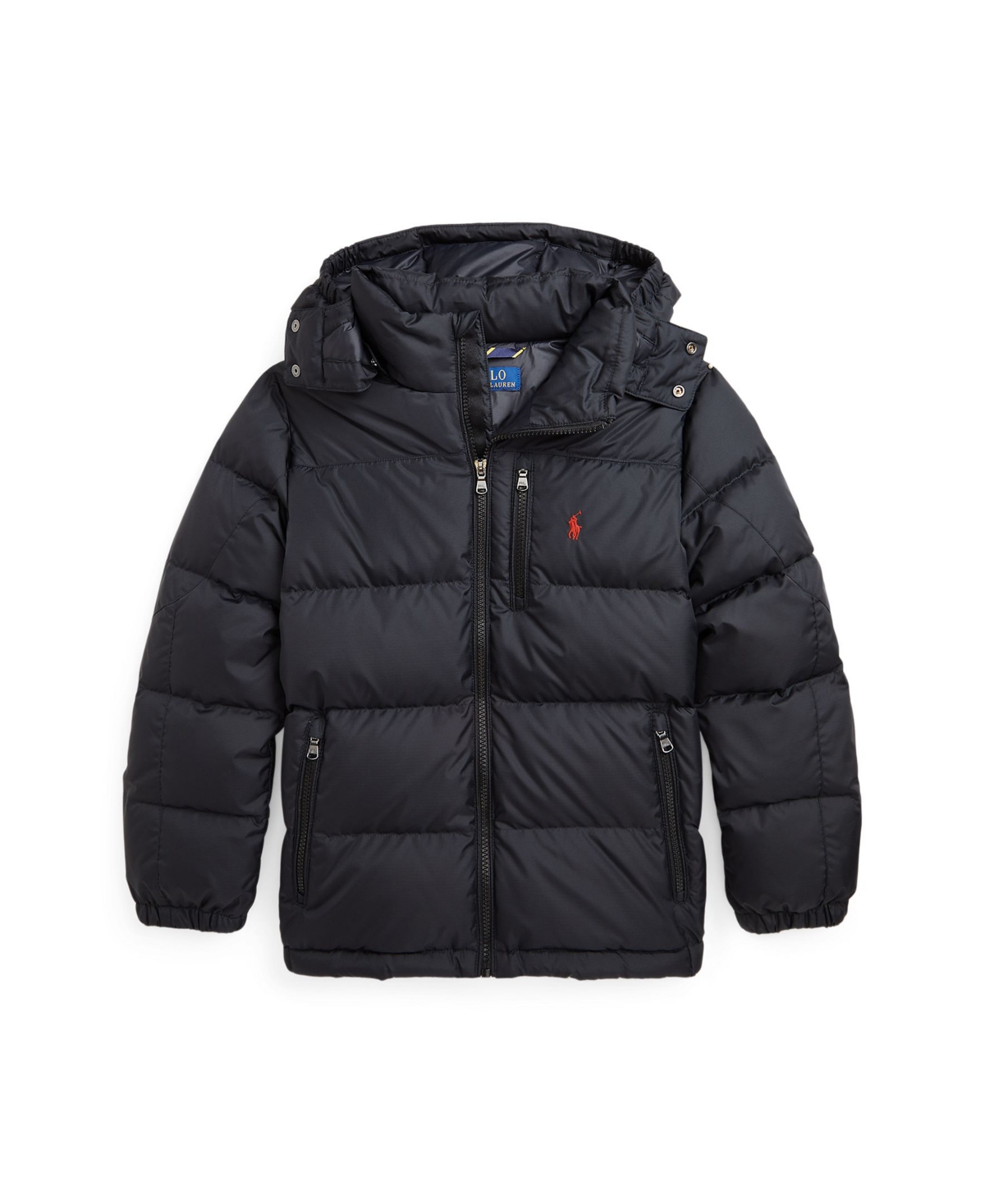 Polo Ralph Lauren Down Puffer Jacket In Black
