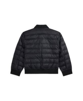 Toddler and Little Boys Quilted Baseball Jacket