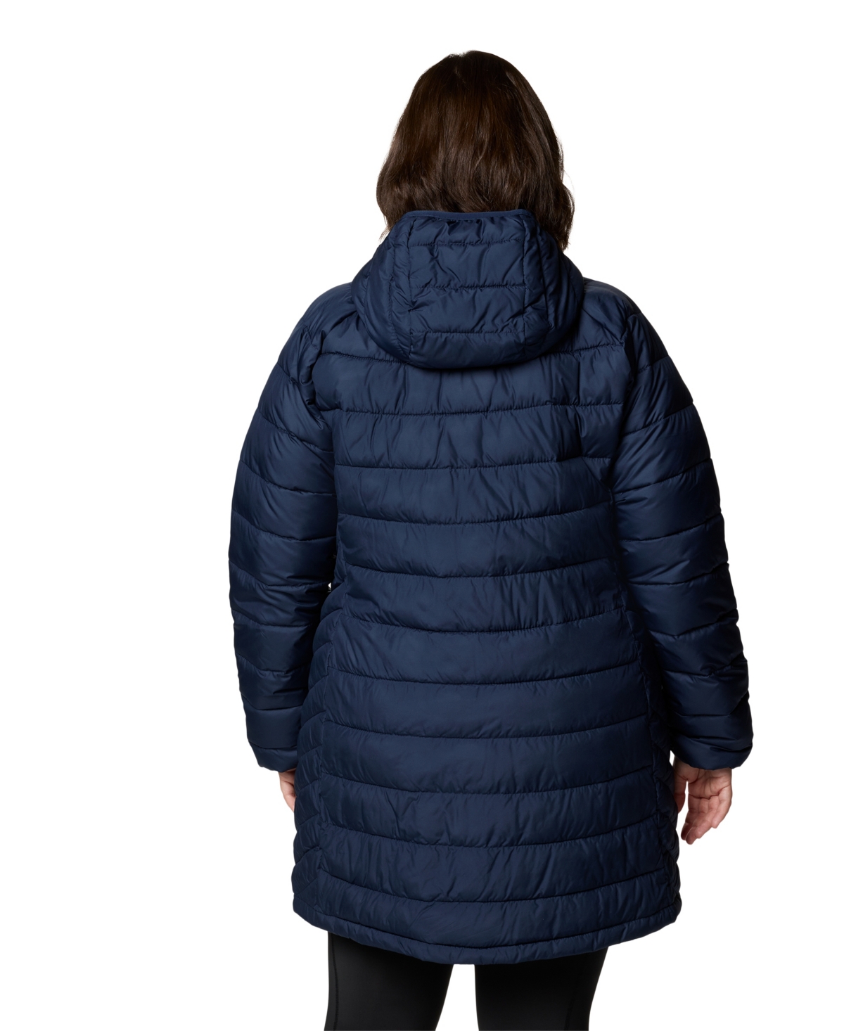 Columbia Plus Size Powder Lite Ii Mid Jacket In Blue