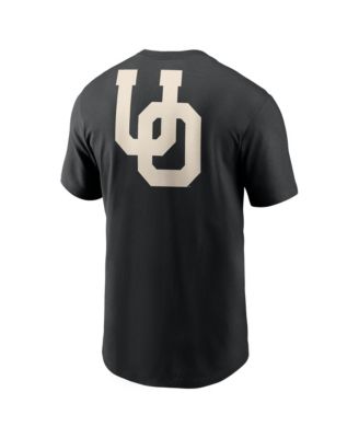 Men's Black Oregon Ducks Fashion 2-Hit T-Shirt