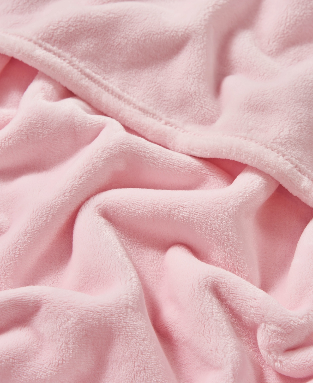 Juicy Couture Plush Throw, 50" X 70" In Pink