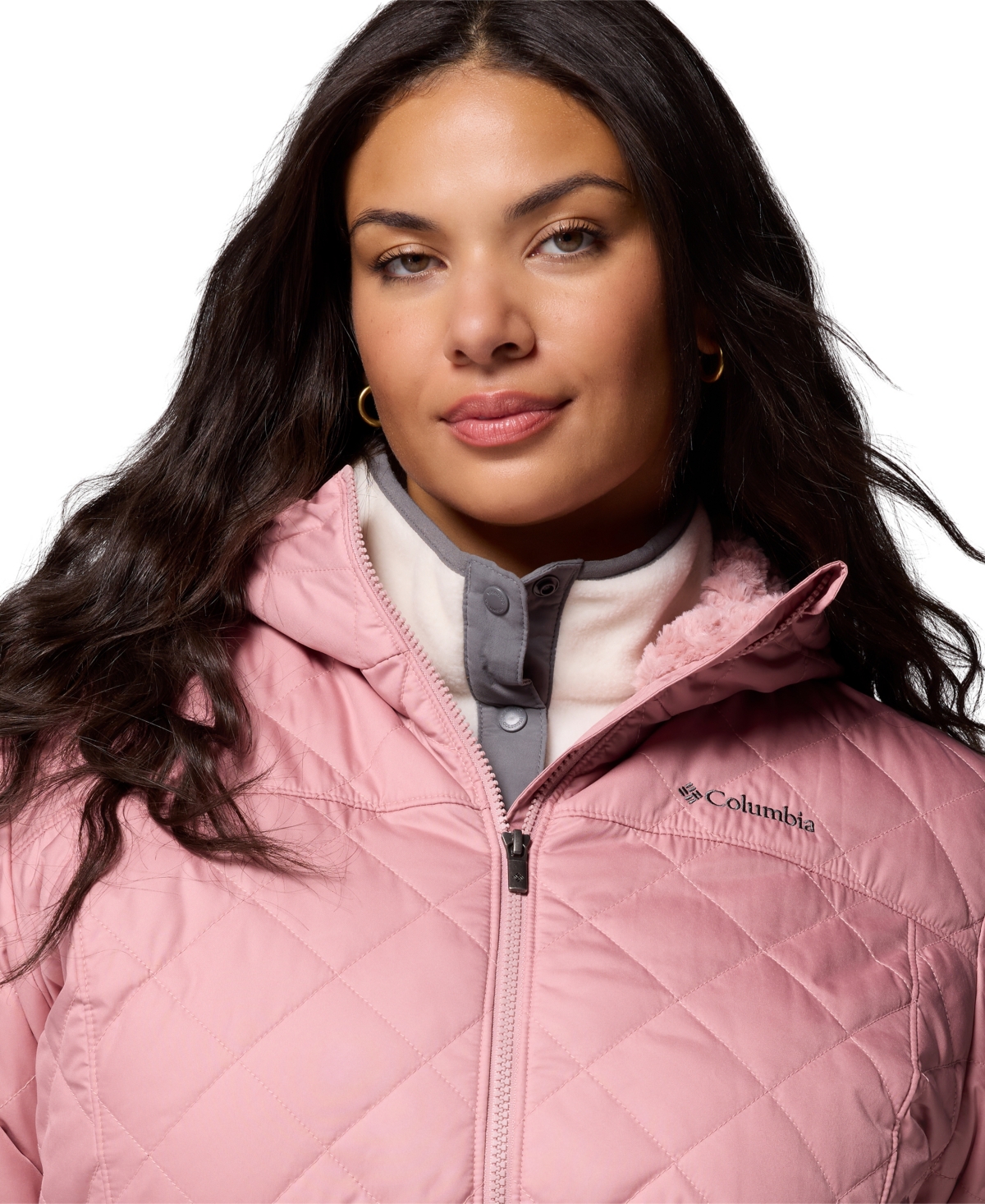 Columbia Women's Copper Crest Ii Hooded Jacket In Pink