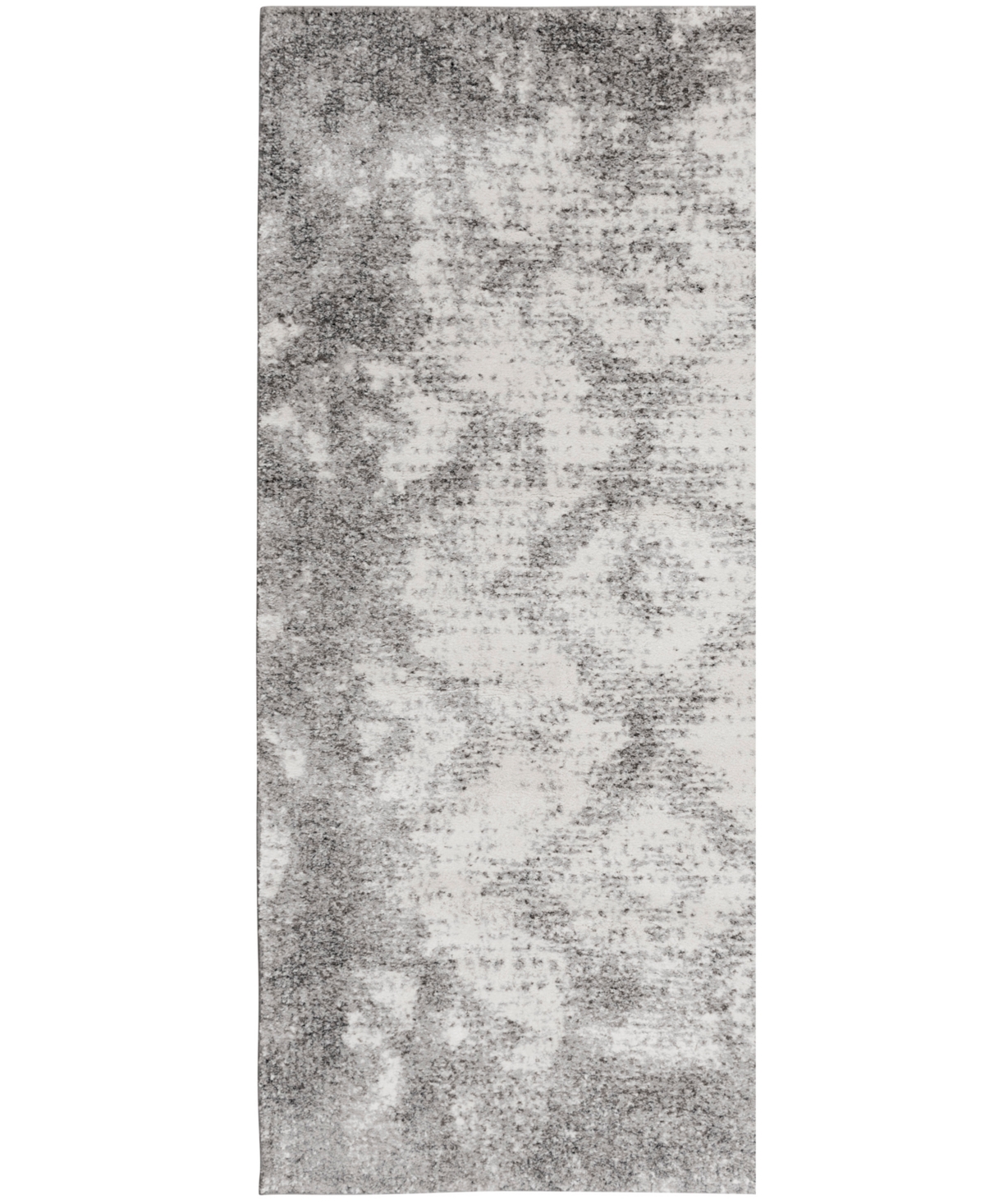 Mink Home Gemini Celestial 2'3"x7'7" Runner Area Rug In Gray