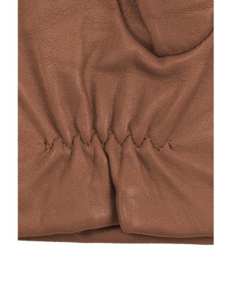 Women`s extra long Premium Lamb Leather Touchscreen Gloves "KEIRA"