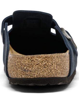 Men's Boston Suede Leather Birko-Flor Clogs from Finish Line