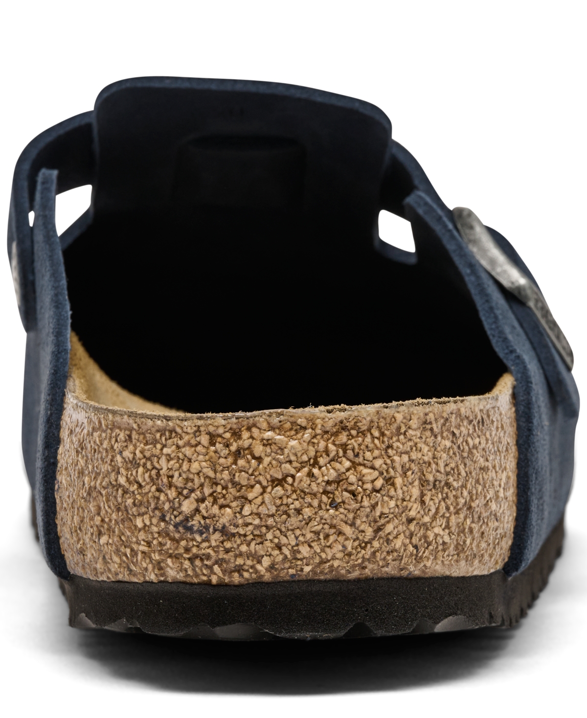 Birkenstock Men's Boston Suede Leather Birko-flor Clogs From Finish Line In Blue
