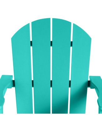 Outdoor Patio Porch Rocking Adirondack Chair (Set of 2)
