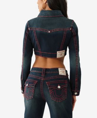 Women's Crop Big T Mini Jacket